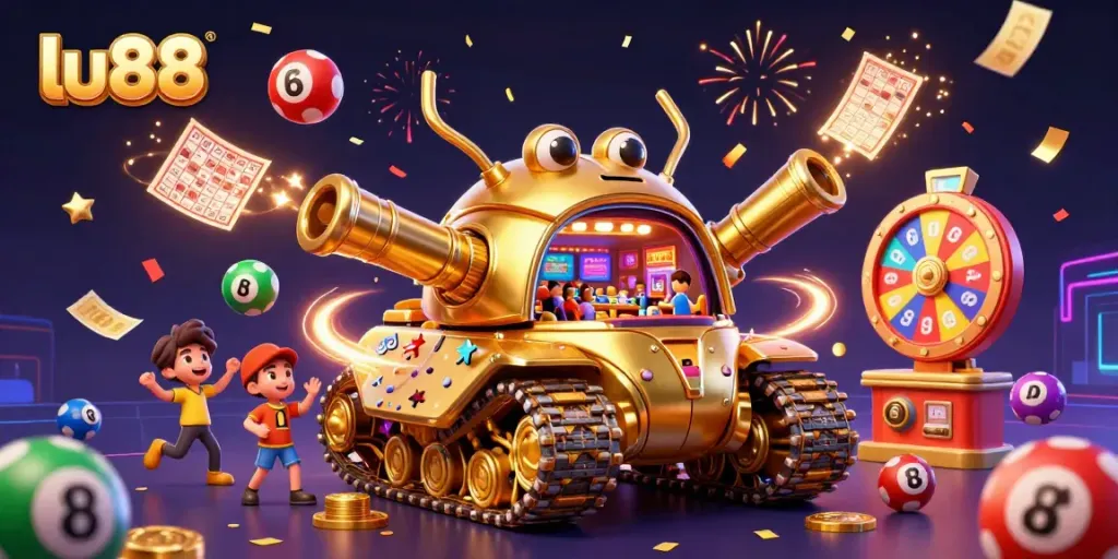 Experience thrilling adventures at lu88 with a massive golden beetle tank casino bursting with excitement and games.