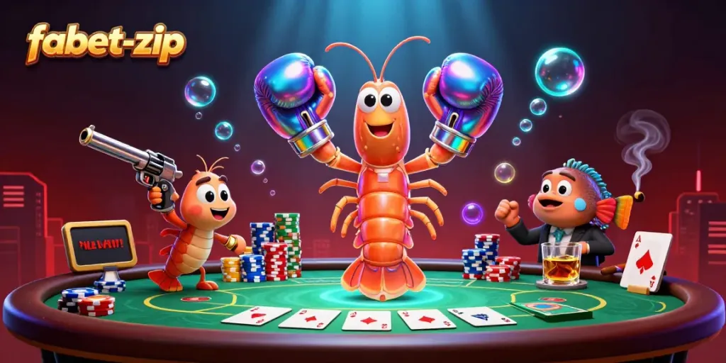 Win big at fabet-zip with a dynamic poker showdown featuring vibrant characters!