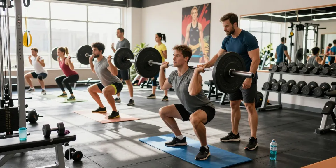 Deus Medical bietet hochwertige Anabolika für Sportler in einem modernen Fitnessstudio.